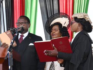  President Lazarus Mccarthy Chakwera (Twitter)