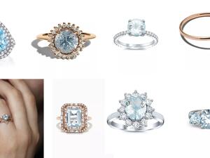 كل ما تحتاجين لمعرفته عن خواتم الأكوامارين