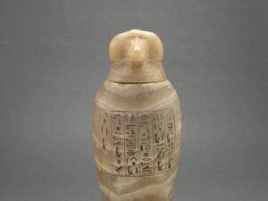 Egyptian canopic jar (Twitter)