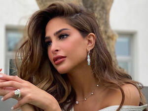 Fouz Al Fahad's Designer Canary-Yellow Dress Causes a Sensation on Social Media! (Picture)