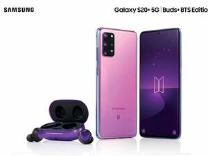 سامسونج تطلق خدمة الطلب المسبق على هاتف Galaxy S20+ 5G وسماعات Galaxy Buds+  إصدار BTS في الإمارت