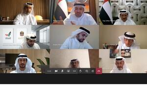 المنصوري: توظيف كافة الجهود للموازنة بين الإجراءات الاحترازية مع استمرارية الأعمال التجارية والمالية للشركات والأفراد