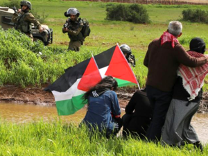 There are far more Palestinians than Israeli settlers in the Jordan Valley but to the anger of the Palestinians Trump has promised US support for its annexation by Israel (AFP photo)