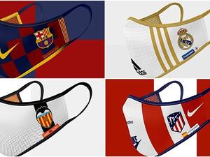 كمامات أندية الدوري الإسباني