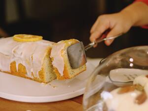 كيك الليمون المنعش