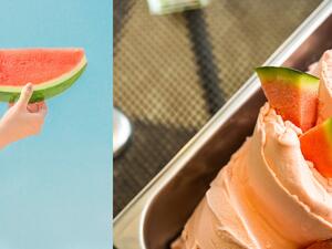 مثلجات البطيخ المنعشة 