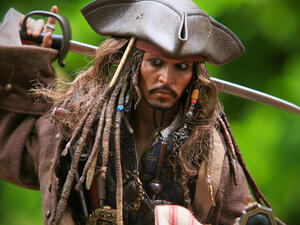 ohnny Depp as the Captain Jack Sparrow,At Home in Bangkok, Thailand. (Shutterstock/ File Photo)