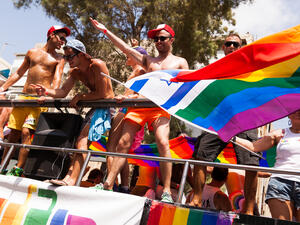 People partying at the annual gay parade in the streets of Tel-Aviv, Israel. (Shutterstock/ File Photo)