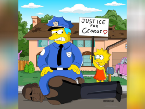 Did the Simpsons Do It Again Predicting George Floyd's Death and the BLM Protests?