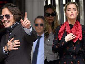 جوني ديب وآمبر هيرد