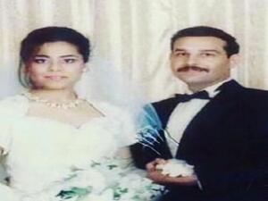 المقدم جمال السلطان مع زوجته حلا