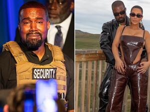 كيم كارداشيان وكانييه ويست