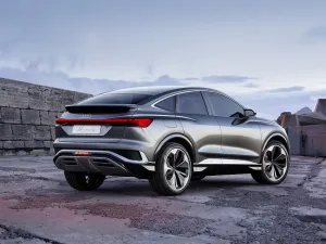 The Audi Q4 Sportback E-Tron Concept