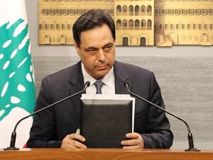 Lebanese Prime Minister Hassan Diab (Twitter)