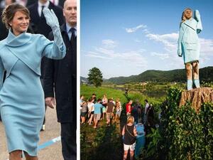 تمثال "ميلانيا ترامب"