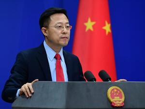 Chinese foreign ministry spokesperson Zhao Lijian (Twitter)