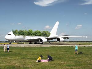 Abdelkader, who digitally manipulated images while he was locked up in his home in Paris, says they were an objection to the slowdown in energy consumption. (Twitter)