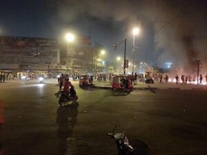 Protest in Baghdad Iraq (Twitter)