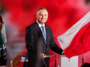 Polish President Andrzej Duda. Wojtek Radwanski/AFP via Getty Images
