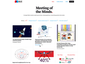 تحويل "ملتقى العقول" إلى فعالية رقمية لاكتساب جمهور أوسع جامعة كارنيجي ميلون في قطر تستعرض أعمال الطلاب البحثية عبر الإنترنت