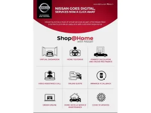 Nissan Introduces New Shop@Home Services 