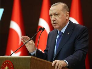  الرئيس التركي رجب طيب أردوغان