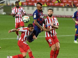 تعادل مثير بين برشلونة وأتلتيكو