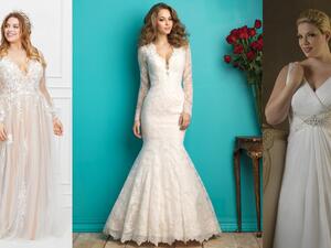 نصائح لاختيار فستان الزفاف المناسب لذوات الصدر الكبير