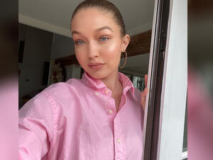 She announced her pregnancy in April