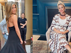 Katy and Orlando learned they were expecting a daughter, during a gender reveal party held at their home in April.