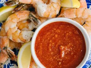 كوكتيل الروبيان المشوي