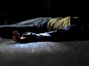 The 40-year-old victim was allegedly murdered by her father with a rock near her home on Thursday night. (Shutterstock/ File Photo)