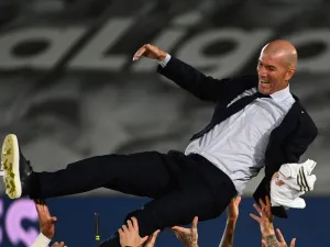  The Frenchman believes he's more lucky than special after sealing more silverware for Los Blancos (Photo: AFP)