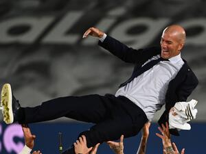  The Frenchman believes he's more lucky than special after sealing more silverware for Los Blancos (Photo: AFP)