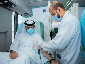 مدينة الشارقة للإعلام (شمس) تنظم حملة تبرع بالدم