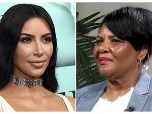 كيم كارداشيان وماري جونسون