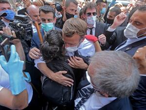 French President Emmanuel Macron visited shell-shocked Beirut, pledging support and urging change after a massive explosion devastated the Lebanese capital in a disaster that has sparked grief and fury. AFP