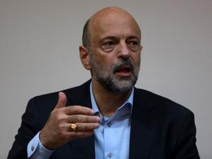 Jordanian Prime Minister Omar Razzaz. (AFP/file photo)
