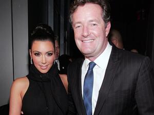 بيرس مورغان وكيم كارداشيان.