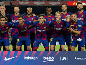 صورة أرشيفية لفريق برشلونة