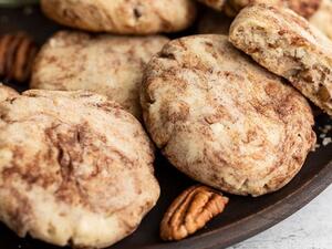 بسكويت الجوز بالقرفة