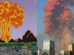 مسلسل "عائلة سيمبسون" يضرب من جديد.. هل تنبأ بانفجار مرفأ بيروت؟