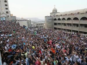 Feast of Assumption of Mary celebrated in Egypt  (Twitter)