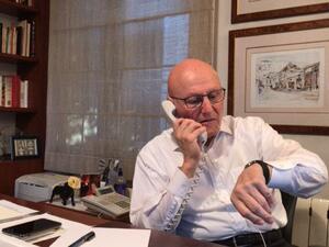 Former Lebanese premier Tammam Salam (Twitter)