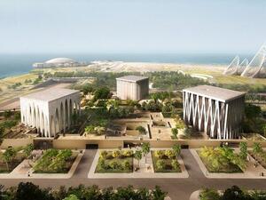 A mosque, synagogue and church  are being built in the same complex in Abu Dhabi (Twitter)