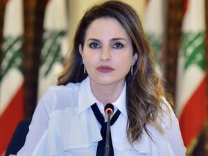Lebanese Information Minister Manal Abdel Samad  (Twitter)