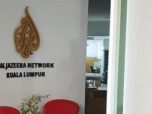  Al Jazeera's Kuala Lumpur bureau office (Twitter)