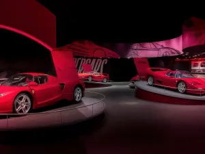 Ferrari World Abu Dhabi Hypercars exhibition