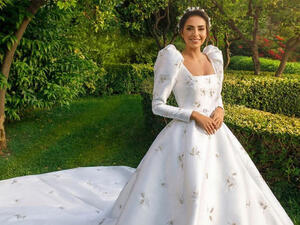 Like a Barbie Doll! Valerie Abou Chakra STUNS In Her Wedding Reception 2nd Dress