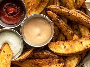 أشهى وصفة بطاطا مقلية بالفرن